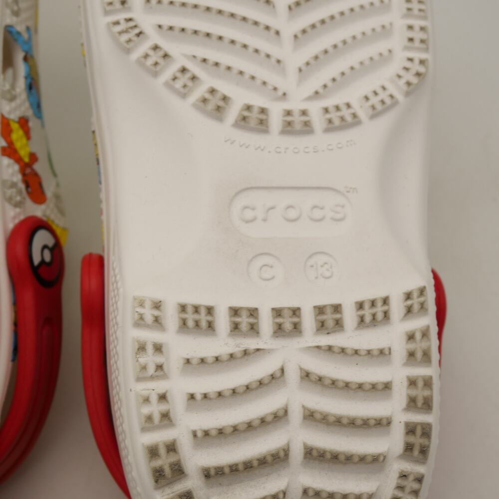 NEW Crocs Pokemon C13 Sandals Clogs Children's Kid's Size 13 Limited Edition - Picture 9 of 10
